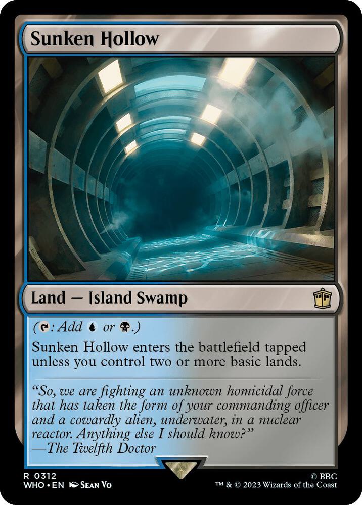 Sunken Hollow 312/331 (Universes Beyond: Doctor Who)  - Foil