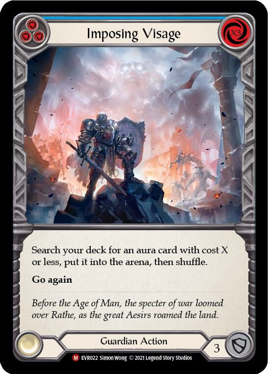 Imposing Visage (Everfest)  - 1st Edition Normal