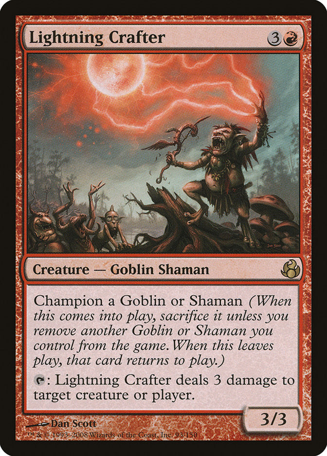 Lightning Crafter 93/150 (Morningtide)  - Foil