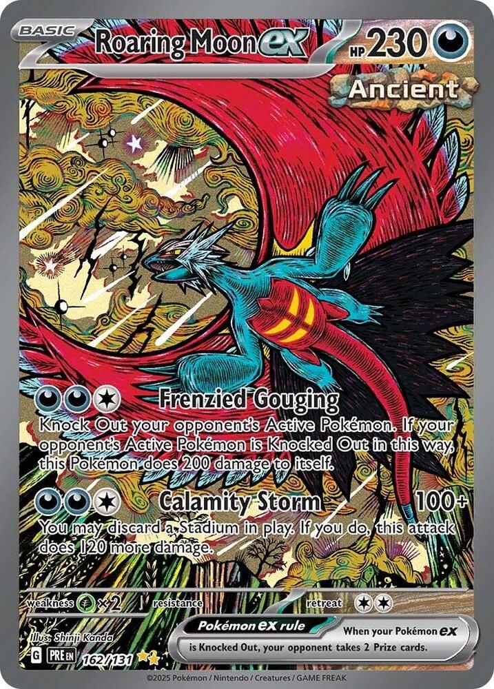 Roaring Moon ex (SV: Prismatic Evolutions)  - Holofoil