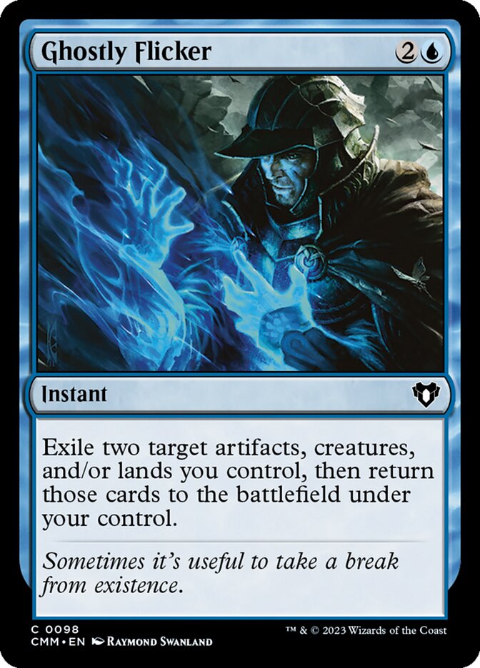 Ghostly Flicker 98 (Commander Masters) 