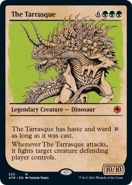 The Tarrasque Showcase (Adventures in the Forgotten Realms)  - undefined