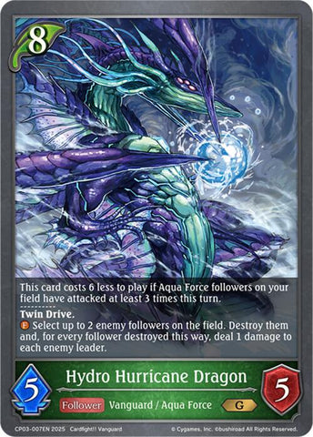 Hydro Hurricane Dragon (CP03-007EN) [CP03: Cardfight!! Vanguard]