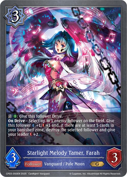 Starlight Melody Tamer, Farah (CP03-050EN) [CP03: Cardfight!! Vanguard]