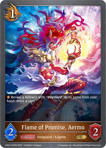 Flame of Promise, Aermo (CP03-070EN) [CP03: Cardfight!! Vanguard]
