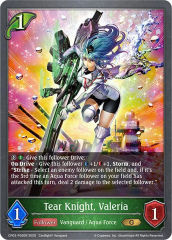 Tear Knight, Valeria - P05EN (Foil) (CP03-P05EN) [CP03: Cardfight!! Vanguard]