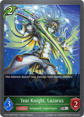 Tear Knight, Lazarus - P06EN (Foil) (CP03-P06EN) [CP03: Cardfight!! Vanguard]