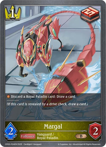Margal - P24EN (Foil) (CP03-P24EN) [CP03: Cardfight!! Vanguard]