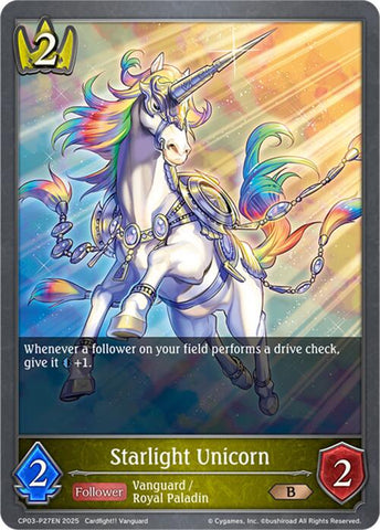 Starlight Unicorn - P27EN (Foil) (CP03-P27EN) [CP03: Cardfight!! Vanguard]