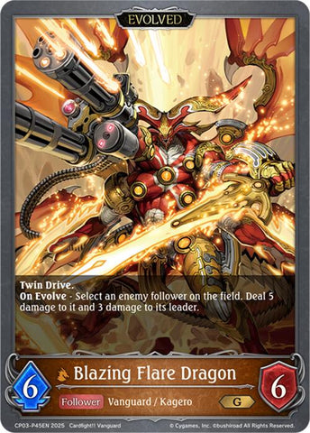 Blazing Flare Dragon - P45EN (Foil) (CP03-P45EN) [CP03: Cardfight!! Vanguard]