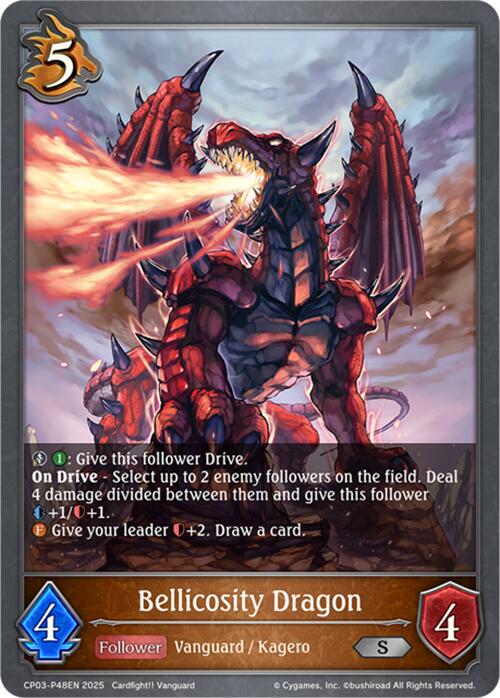 Bellicosity Dragon - P48EN (Foil) (CP03-P48EN) [CP03: Cardfight!! Vanguard]