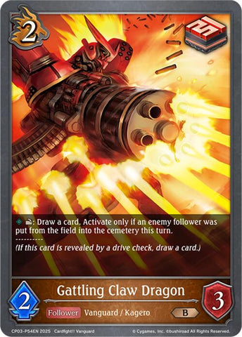 Gattling Claw Dragon - P54EN (Foil) (CP03-P54EN) [CP03: Cardfight!! Vanguard]