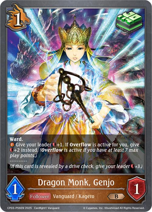Dragon Monk, Genjo - P56EN (Foil) (CP03-P56EN) [CP03: Cardfight!! Vanguard]