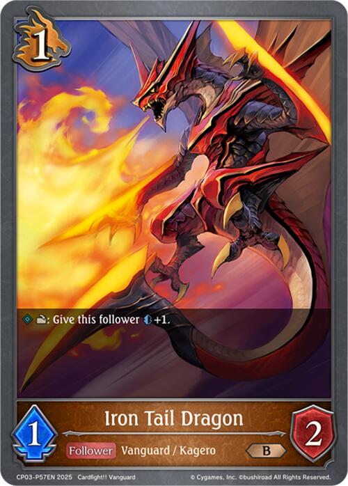 Iron Tail Dragon - P57EN (Foil) (CP03-P57EN) [Cardfight!! Vanguard]