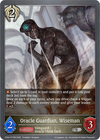Oracle Guardian, Wiseman - P77EN (Foil) (CP03-P77EN) [CP03: Cardfight!! Vanguard]
