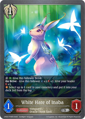 White Hare of Inaba - P78EN (Foil) (CP03-P78EN) [CP03: Cardfight!! Vanguard]