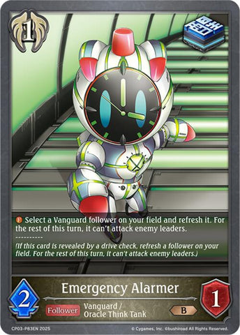 Emergency Alarmer - P83EN (Foil) (CP03-P83EN) [CP03: Cardfight!! Vanguard]