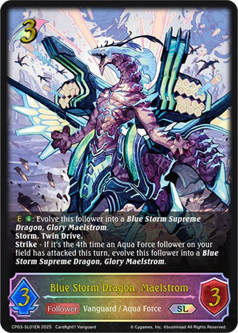 Blue Storm Dragon, Maelstrom (CP03-SL01EN) [CP03: Cardfight!! Vanguard]