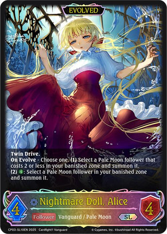 Nightmare Doll, Alice (Evolved) (CP03-SL10EN) [CP03: Cardfight!! Vanguard]
