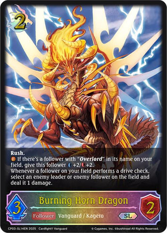 Burning Horn Dragon (CP03-SL14EN) [CP03: Cardfight!! Vanguard]