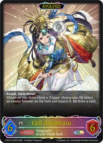 CEO Amaterasu (Evolved) (CP03-SL23EN) [CP03: Cardfight!! Vanguard]