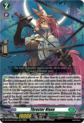 Thruster Vixen (DZ-BT09/016EN) [DZ-BT09: Super Brave Detonation]