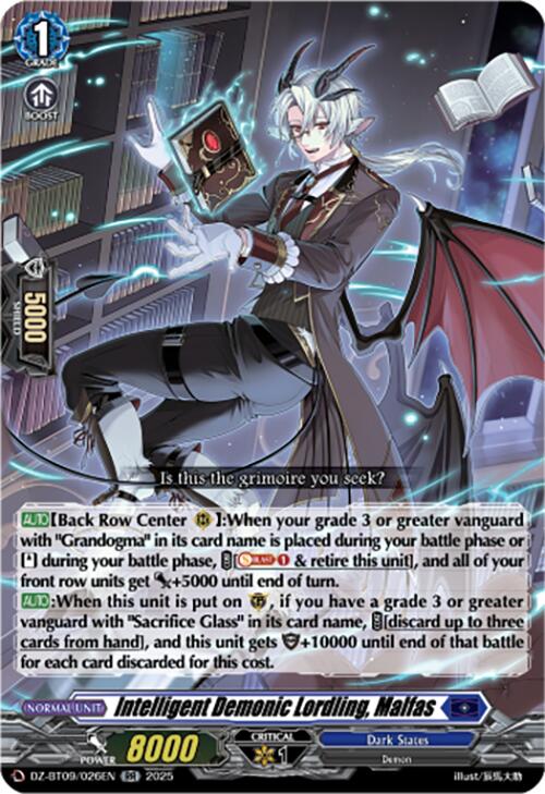 Intelligent Demonic Lordling, Malfas (DZ-BT09/026EN) [DZ-BT09: Super Brave Detonation]