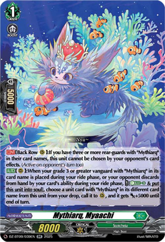 Mythiarq, Myaachi (DZ-BT09/039EN) [DZ-BT09: Super Brave Detonation]