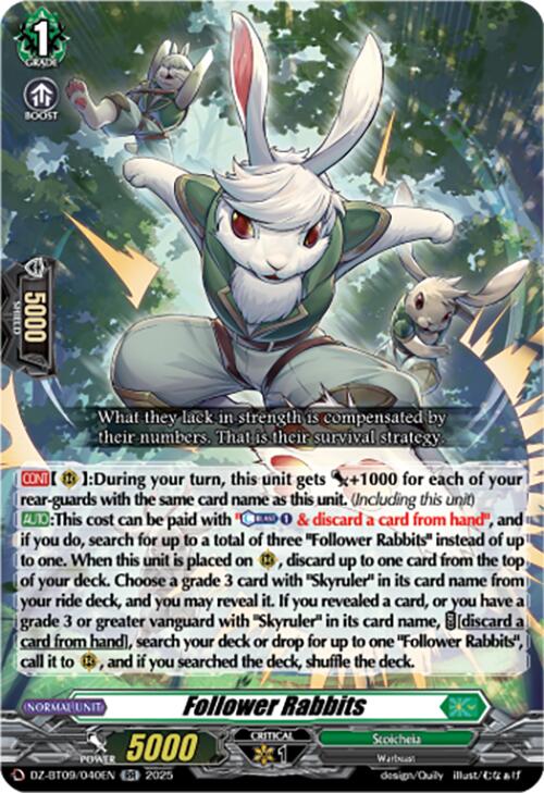 Follower Rabbits (DZ-BT09/040EN) [DZ-BT09: Super Brave Detonation]