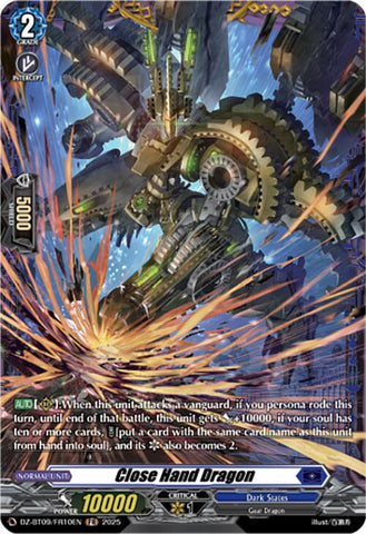 Close Hand Dragon (DZ-BT09/FR10EN) [DZ-BT09: Super Brave Detonation]