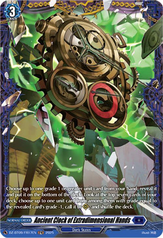 Ancient Clock of Extradimensional Hands (DZ-BT09/FR17EN) [DZ-BT09: Super Brave Detonation]
