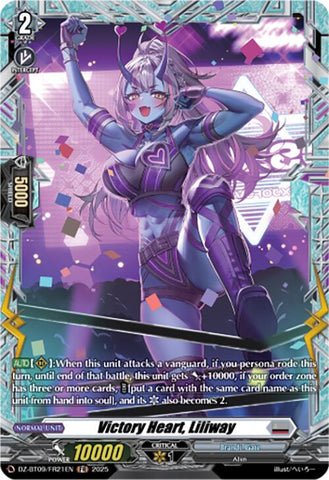 Victory Heart, Liliway (DZ-BT09/FR21EN) [DZ-BT09: Super Brave Detonation]