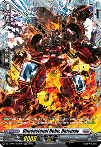 Dimensional Robo, Daispray (DZ-BT09/FR24EN) [DZ-BT09: Super Brave Detonation]