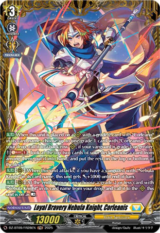 Loyal Bravery Nebula Knight, Corleanis (DZ-BT09/FR28EN) [DZ-BT09: Super Brave Detonation]
