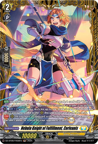Nebula Knight of Fulfillment, Corleanis (DZ-BT09/FR30EN) [DZ-BT09: Super Brave Detonation]