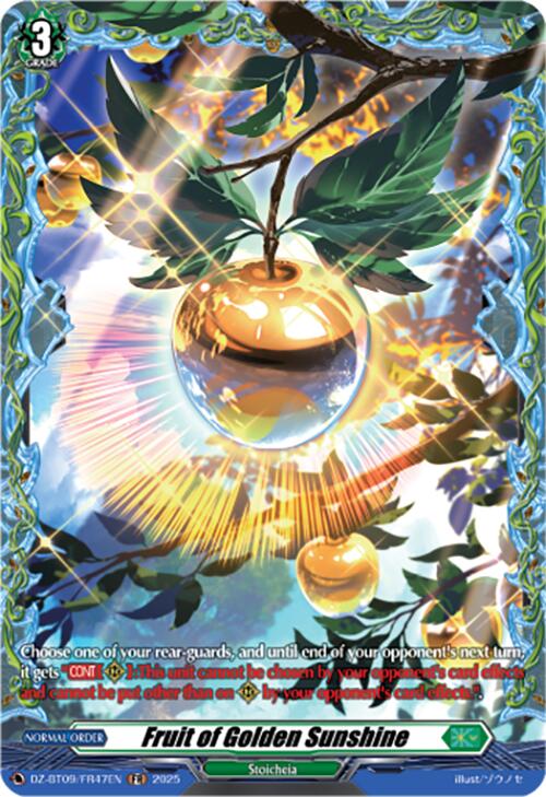 Fruit of Golden Sunshine (DZ-BT09/FR47EN) [DZ-BT09: Super Brave Detonation]
