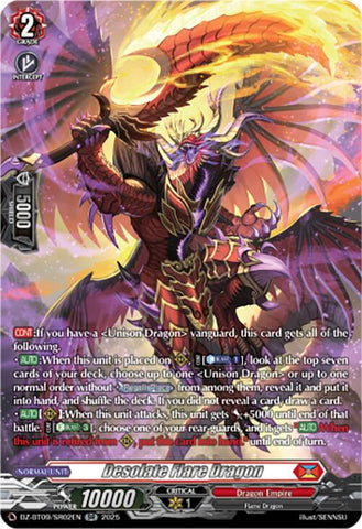 Desolate Flare Dragon (DZ-BT09/SR02EN) [DZ-BT09: Super Brave Detonation]