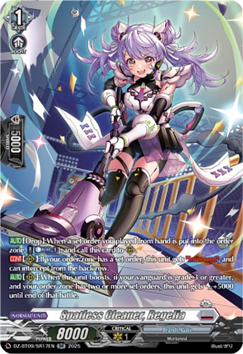Spatless Cleaner, Regelia (DZ-BT09/SR17EN) [DZ-BT09: Super Brave Detonation]