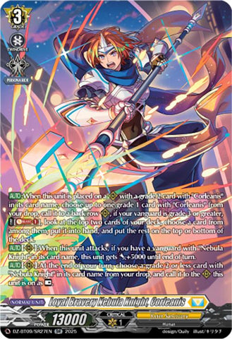 Loyal Bravery Nebula Knight, Corleanis (DZ-BT09/SR27EN) [DZ-BT09: Super Brave Detonation]