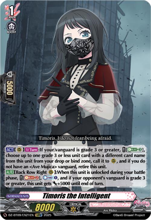Timoris the Intelligent (EXC) (DZ-BT09/EX21EN) [DZ-BT09: Super Brave Detonation]