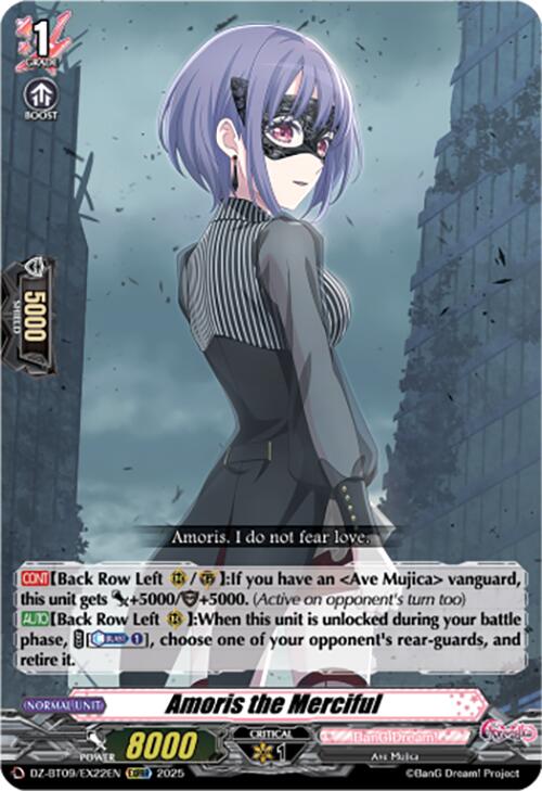Amoris the Merciful (EXC) (DZ-BT09/EX22EN) [DZ-BT09: Super Brave Detonation]