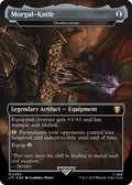 Morgul-Knife - Shadowspear 383 (Commander: The Lord of the Rings: Tales of Middle-earth)  - Borderless Surge Foil