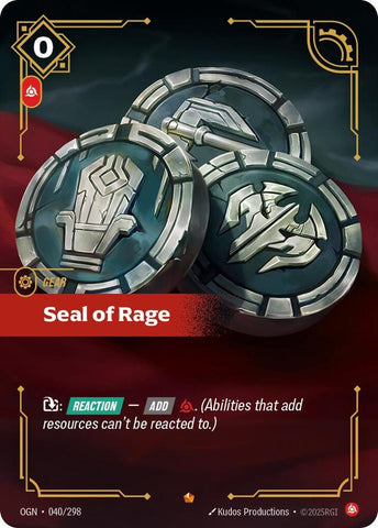 Seal of Rage [Origins 040/298]