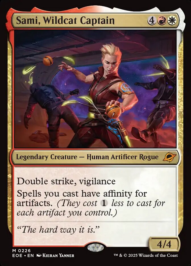 Sami, Wildcat Captain (Edge of Eternities) 