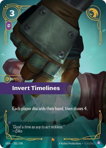 Invert Timelines [Origins 201/298]