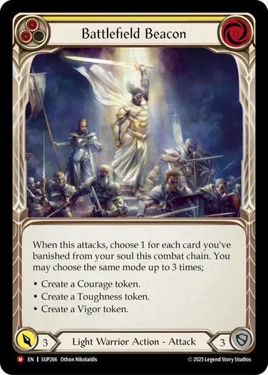 Battlefield Beacon (Super Slam)  - Rainbow Foil