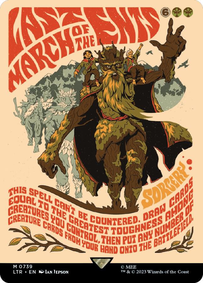 Last March of the Ents Borderless Poster (Universes Beyond: The Lord of the Rings: Tales of Middle-earth) 