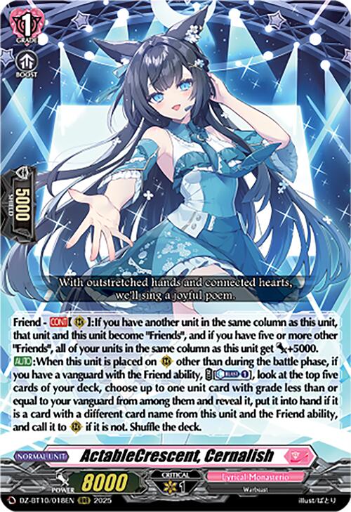 ActableCrescent, Cernalish (DZ-BT10/018EN) [Dragonsoul Resonance]