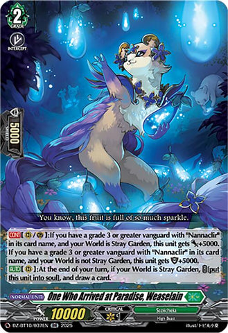 One Who Arrived at Paradise, Weaselain (DZ-BT10/037EN) [Dragonsoul Resonance]