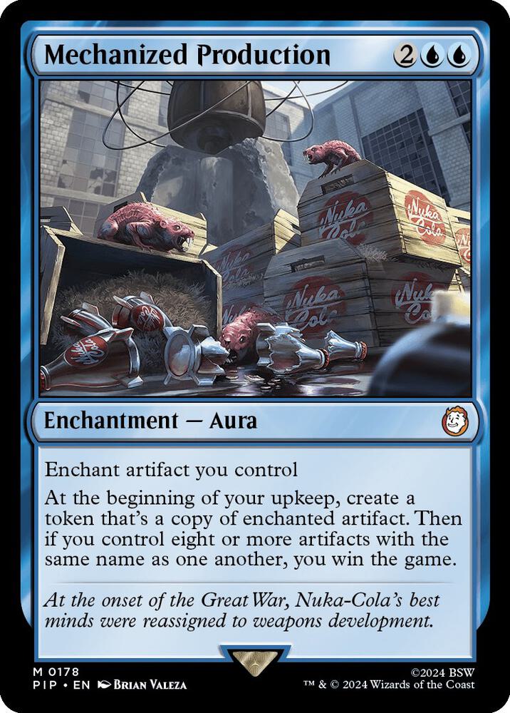 Mechanized Production 178/326 (Universes Beyond: Fallout)  - Foil